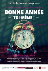 « Bonne année toi-même », par La Compagnie du Fauteuil Rouge (affiche)