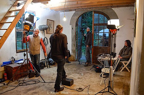 « Des pierres en ce jardin » (tournage) « Des pierres en ce jardin » (tournage)